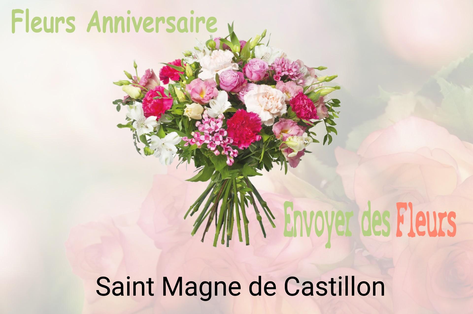 Bouquet de fleurs d’anniversaire livré à Saint-Magne-de-Castillon