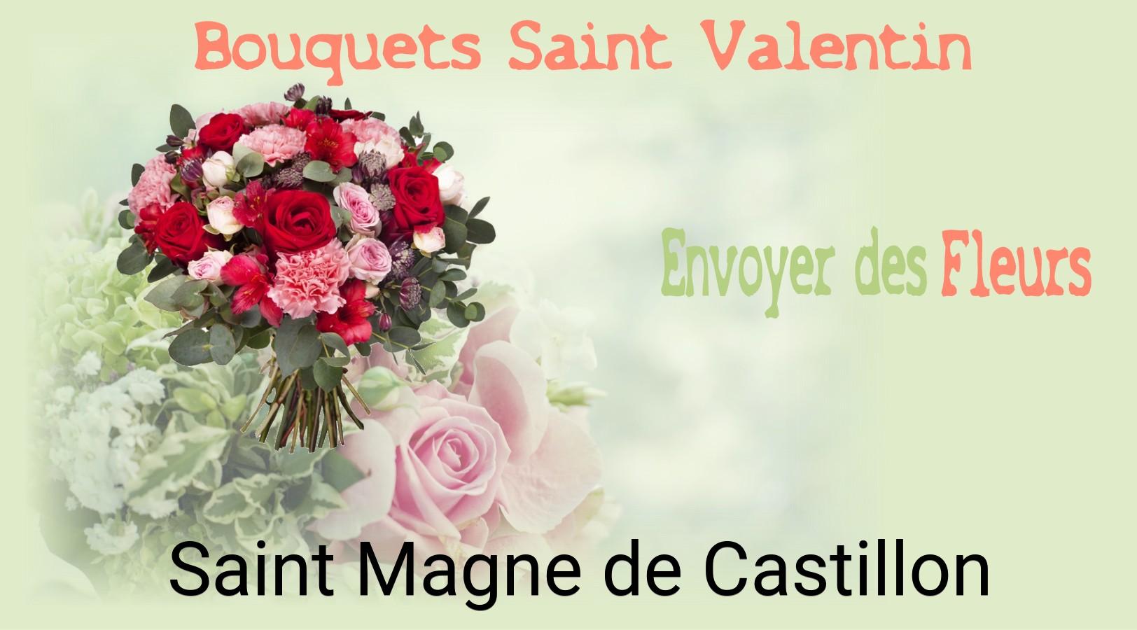 Roses de Saint-Valentin livrées à Saint-Magne-de-Castillon